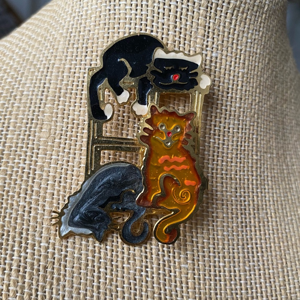 Cat Lady Brooch